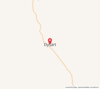 Map of Dysart, Queensland