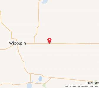 Map of East Wickepin, Western Australia