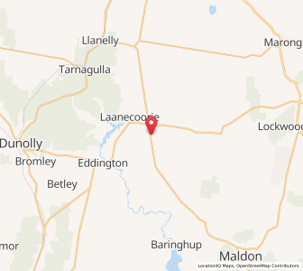 Map of Eastville, VictoriaVictoria