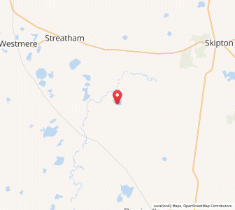 Map of Ebbanora, VictoriaVictoria