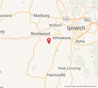 Map of Ebenezer, Queensland