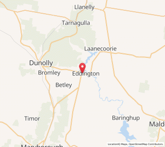 Map of Eddington, VictoriaVictoria