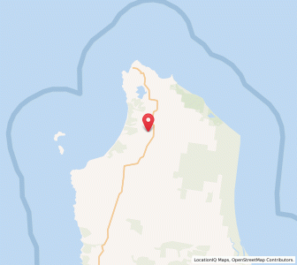Map of Egg Lagoon, TasmaniaTasmania
