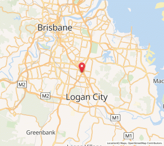 Map of Eight Mile Plains, Queensland