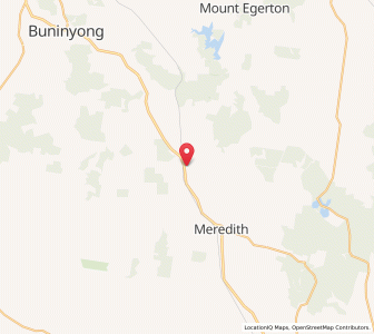 Map of Elaine, VictoriaVictoria