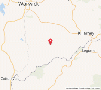 Map of Elbow Valley, Queensland