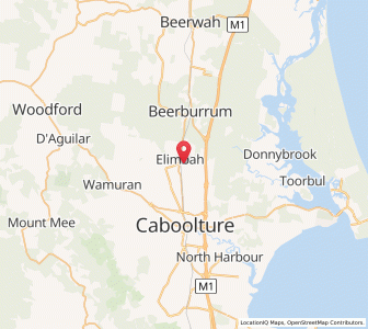 Map of Elimbah, Queensland