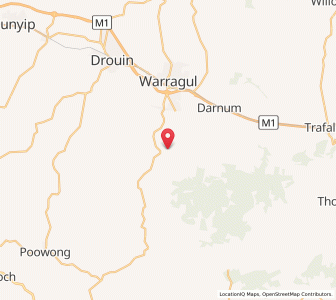 Map of Ellinbank, VictoriaVictoria