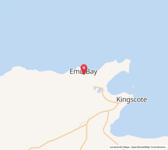 Map of Emu Bay, South Australia