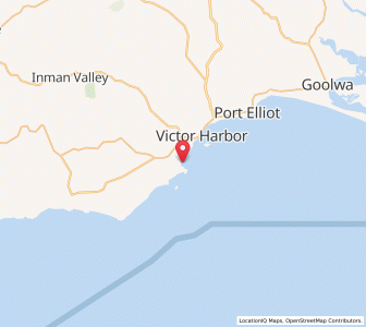 Map of Encounter Bay, South Australia