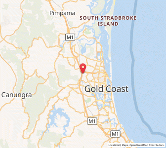 Map of Ernest Junction, Queensland