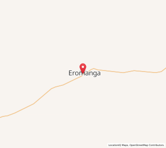 Map of Eromanga, Queensland