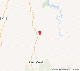 Map of Euchareena, New South Wales