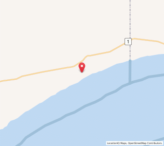 Map of Eucla, Western Australia