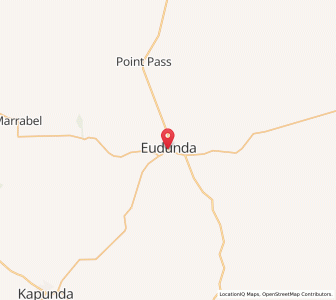 Map of Eudunda, South Australia