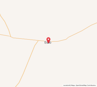 Map of Eulo, Queensland