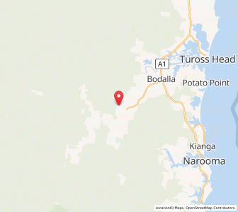 Map of Eurobodalla, New South Wales