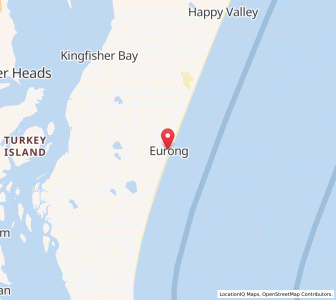 Map of Eurong, Queensland