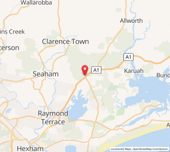 Map of Euwylong, New South Wales