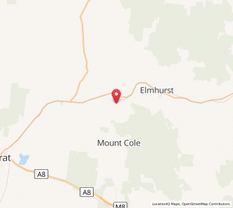 Map of Eversley, VictoriaVictoria