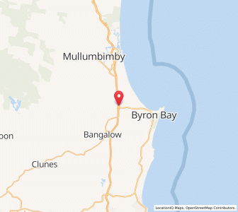 Map of Ewingsdale, New South Wales