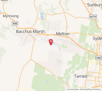 Map of Exford, VictoriaVictoria
