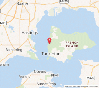 Map of Fairhaven, VictoriaVictoria