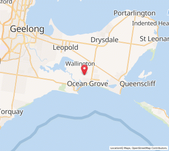 Map of Fenwick, VictoriaVictoria