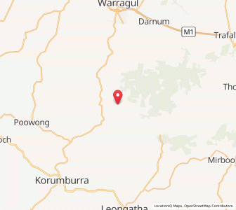 Map of Ferndale, VictoriaVictoria