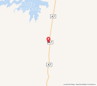 Map of Fernlees, Queensland