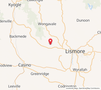 Map of Fernside, New South Wales