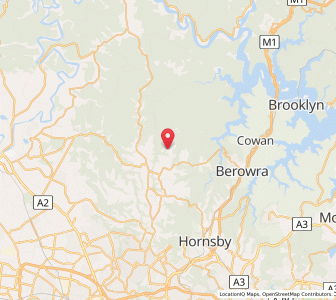 Map of Fiddletown, New South Wales