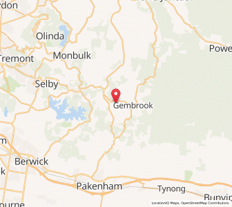 Map of Fielder, VictoriaVictoria