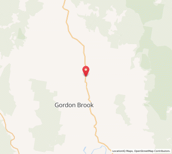 Map of Fine Flower, New South Wales