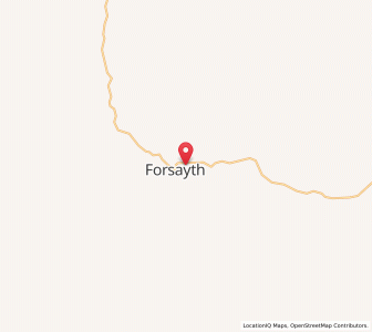 Map of Forsayth, Queensland