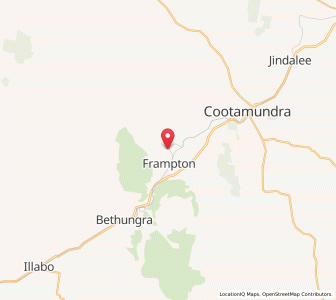 Map of Frampton, New South Wales