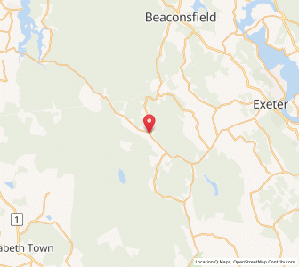 Map of Frankford, TasmaniaTasmania