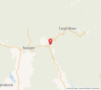 Map of Fumina, VictoriaVictoria