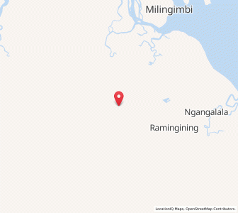 Map of Gaiawdjapin, Northern Territory