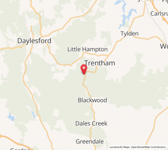 Map of Garlicks, VictoriaVictoria