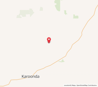 Map of Garrik Bore, South Australia