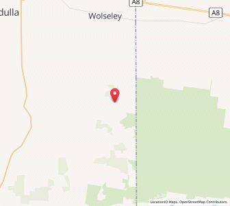 Map of Geegeela, South Australia