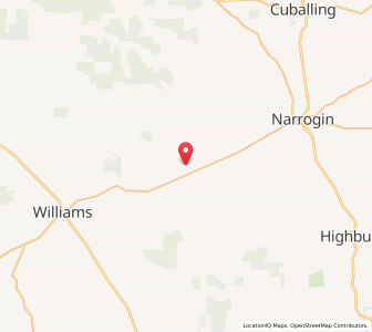 Map of Geeralying, Western Australia