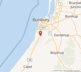 Map of Gelorup, Western Australia