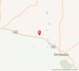 Map of Gerang Gerung, VictoriaVictoria