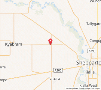 Map of Gillieston, VictoriaVictoria