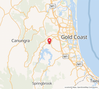 Map of Gilston, Queensland