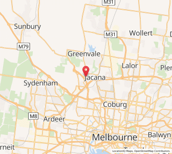 Map of Gladstone Park, VictoriaVictoria