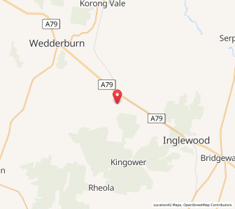 Map of Glenalbyn, VictoriaVictoria