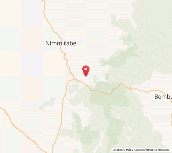 Map of Glenbog, New South Wales
